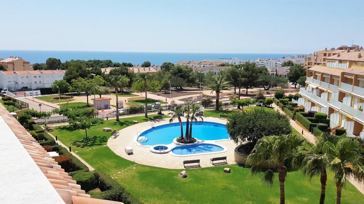 Atico Con Vistas Al Mar , Wifi Y Piscina - Sierra Irta Albert Villas Alcoceber Luaran gambar