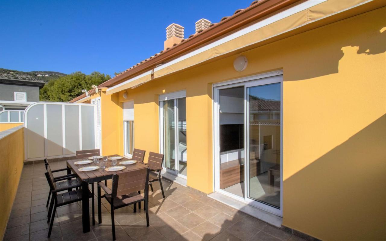 Atico Con Vistas Al Mar , Wifi Y Piscina - Sierra Irta Albert Villas Alcoceber Luaran gambar
