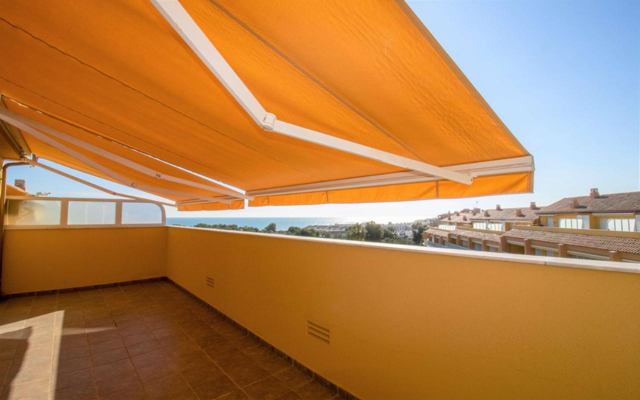 Atico Con Vistas Al Mar , Wifi Y Piscina - Sierra Irta Albert Villas Alcoceber Luaran gambar