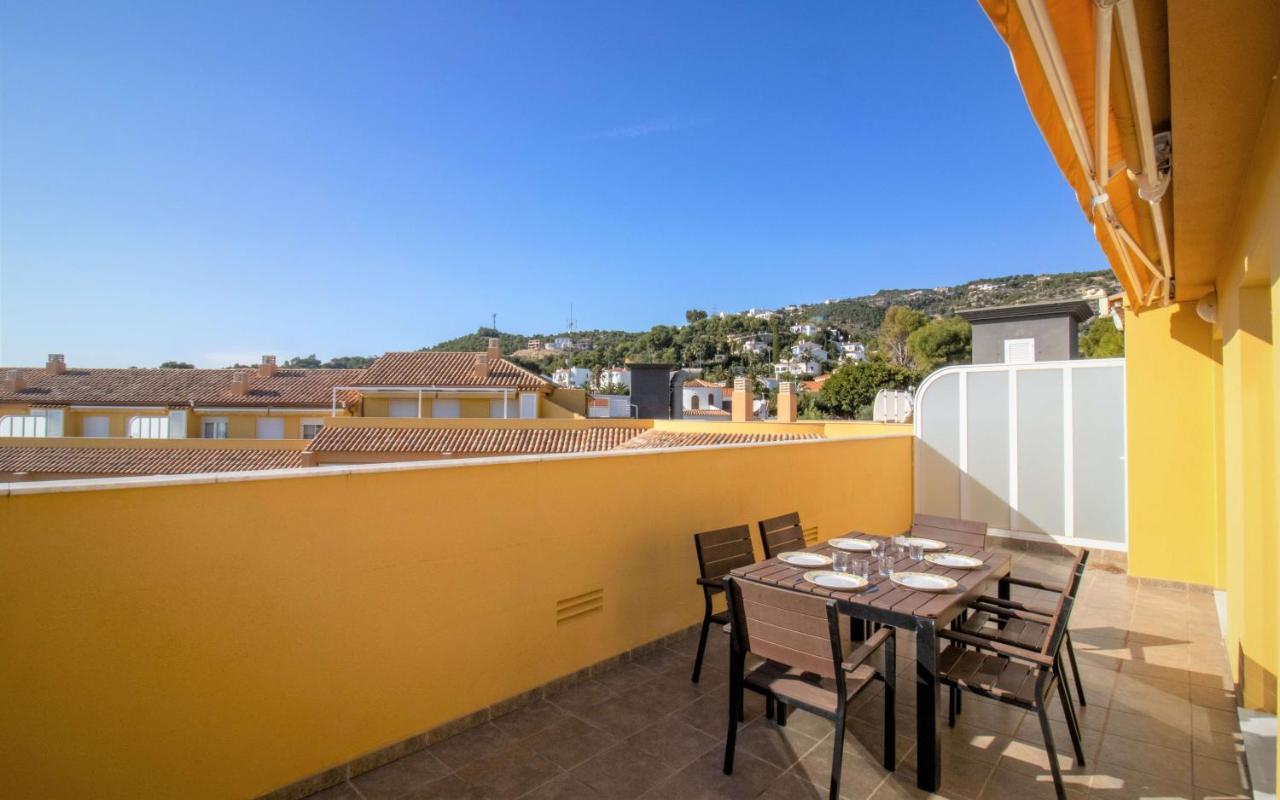 Atico Con Vistas Al Mar , Wifi Y Piscina - Sierra Irta Albert Villas Alcoceber Luaran gambar